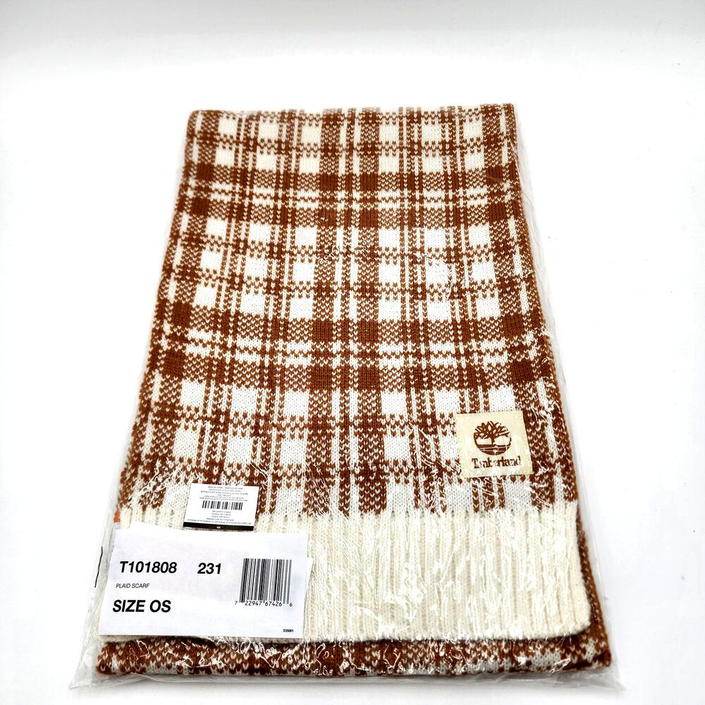 TIMBERLAND PLAID SCARF - Picture 4 of 9